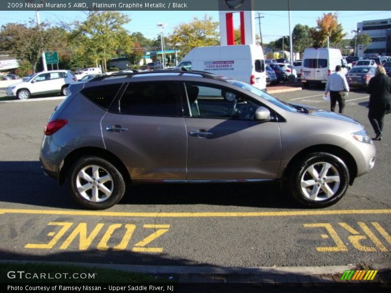 Platinum Graphite Metallic / Black 2009 Nissan Murano S AWD