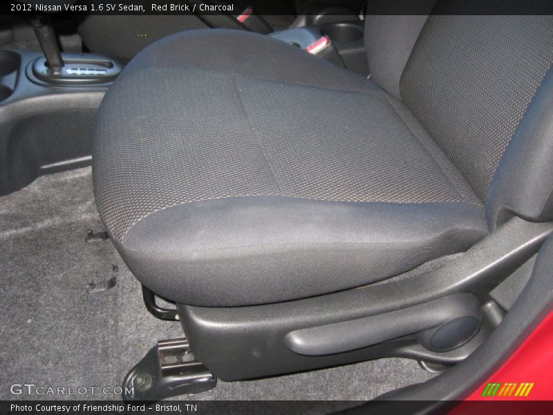 Red Brick / Charcoal 2012 Nissan Versa 1.6 SV Sedan