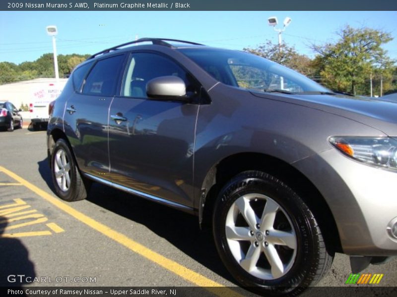 Platinum Graphite Metallic / Black 2009 Nissan Murano S AWD