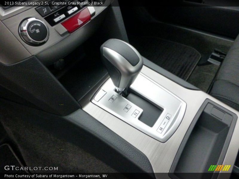 Graphite Gray Metallic / Black 2013 Subaru Legacy 2.5i