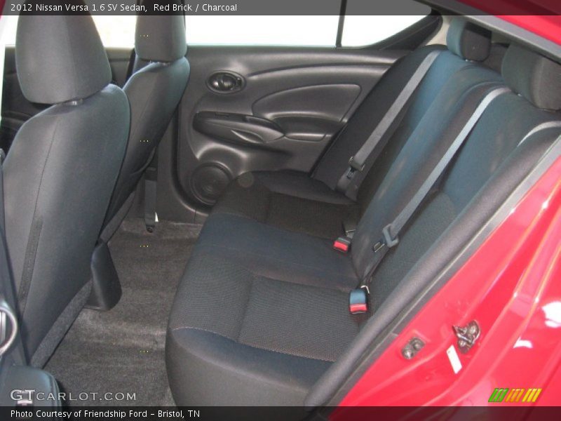 Red Brick / Charcoal 2012 Nissan Versa 1.6 SV Sedan