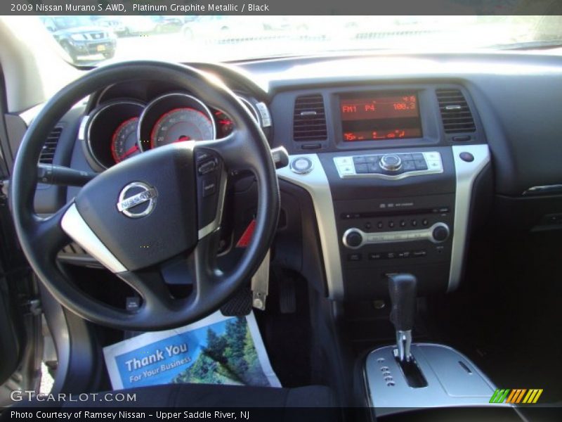 Platinum Graphite Metallic / Black 2009 Nissan Murano S AWD