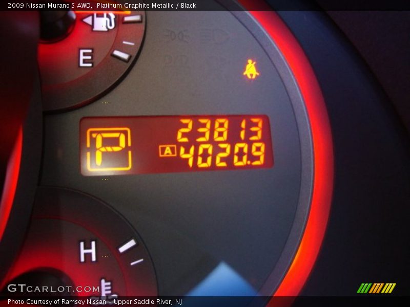 Platinum Graphite Metallic / Black 2009 Nissan Murano S AWD