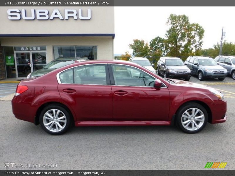  2013 Legacy 2.5i Limited Venetian Red Pearl