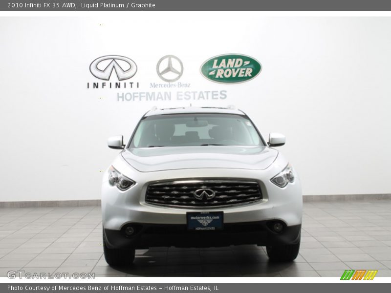 Liquid Platinum / Graphite 2010 Infiniti FX 35 AWD