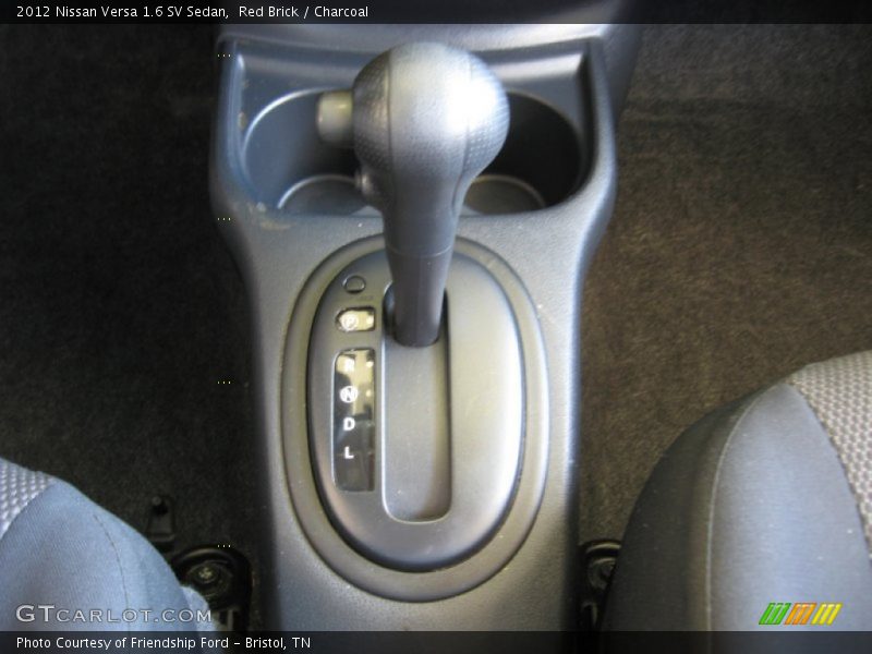 Red Brick / Charcoal 2012 Nissan Versa 1.6 SV Sedan