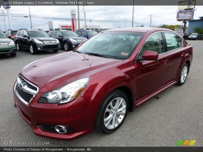 Front 3/4 View of 2013 Legacy 2.5i Limited