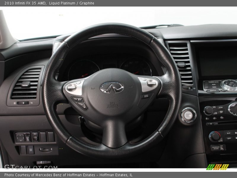 Liquid Platinum / Graphite 2010 Infiniti FX 35 AWD