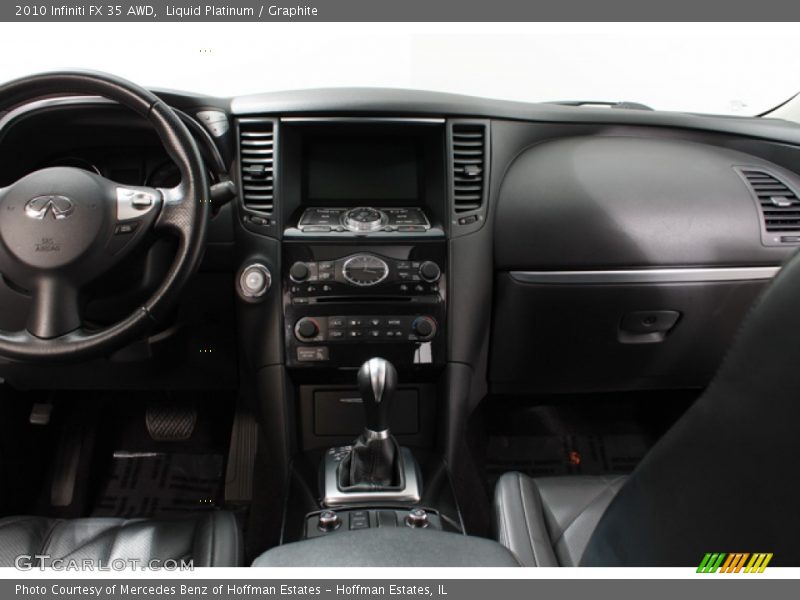 Liquid Platinum / Graphite 2010 Infiniti FX 35 AWD