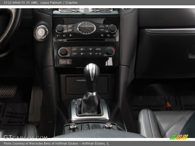 Liquid Platinum / Graphite 2010 Infiniti FX 35 AWD