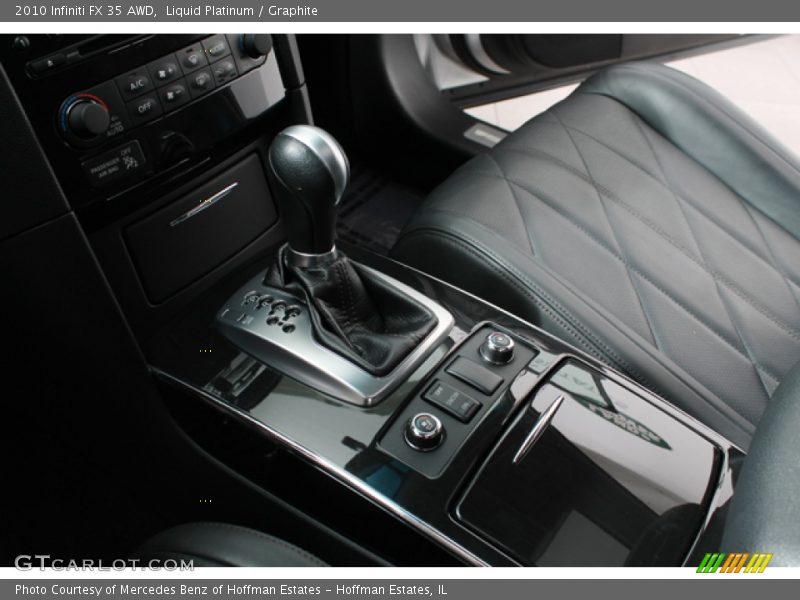 Liquid Platinum / Graphite 2010 Infiniti FX 35 AWD