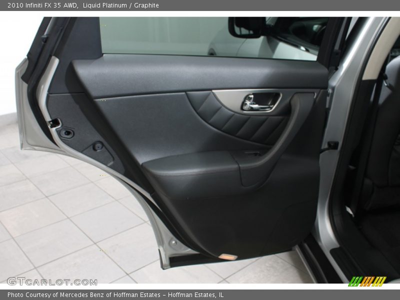 Liquid Platinum / Graphite 2010 Infiniti FX 35 AWD