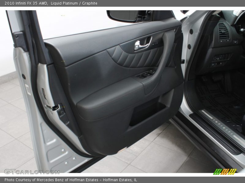 Liquid Platinum / Graphite 2010 Infiniti FX 35 AWD