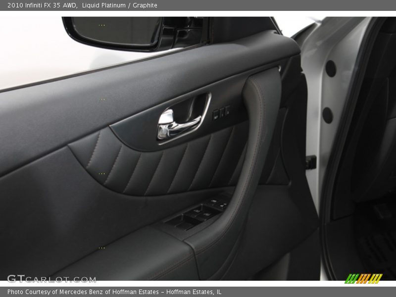 Liquid Platinum / Graphite 2010 Infiniti FX 35 AWD