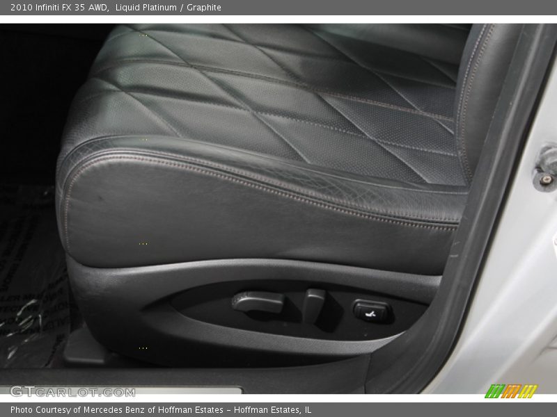 Liquid Platinum / Graphite 2010 Infiniti FX 35 AWD