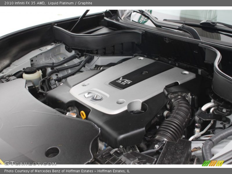Liquid Platinum / Graphite 2010 Infiniti FX 35 AWD
