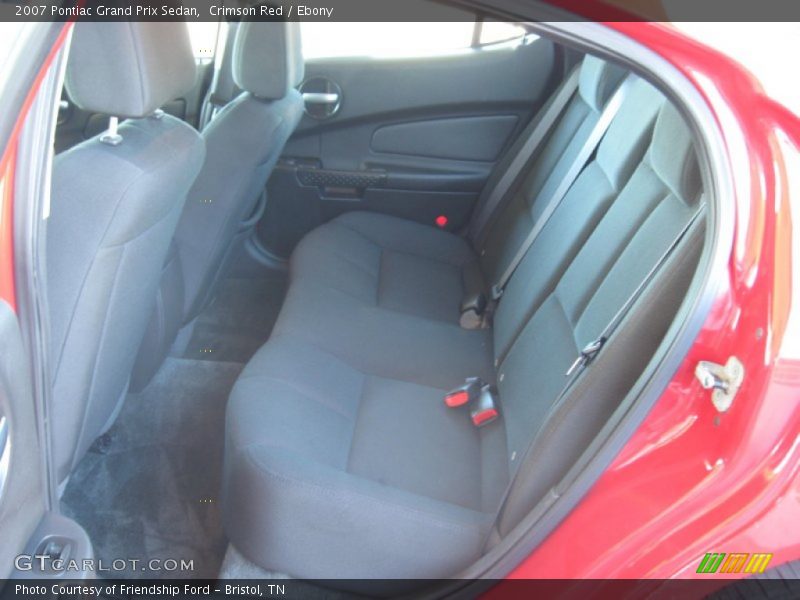 Crimson Red / Ebony 2007 Pontiac Grand Prix Sedan
