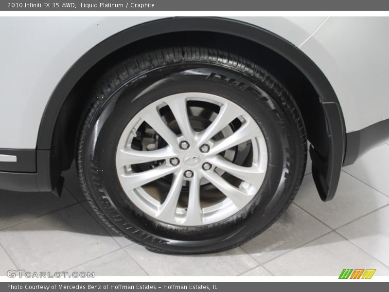 Liquid Platinum / Graphite 2010 Infiniti FX 35 AWD