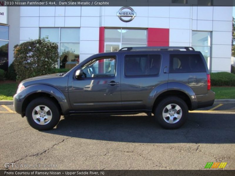 Dark Slate Metallic / Graphite 2010 Nissan Pathfinder S 4x4
