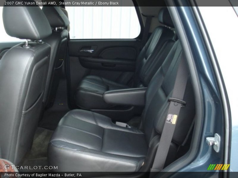 Stealth Gray Metallic / Ebony Black 2007 GMC Yukon Denali AWD