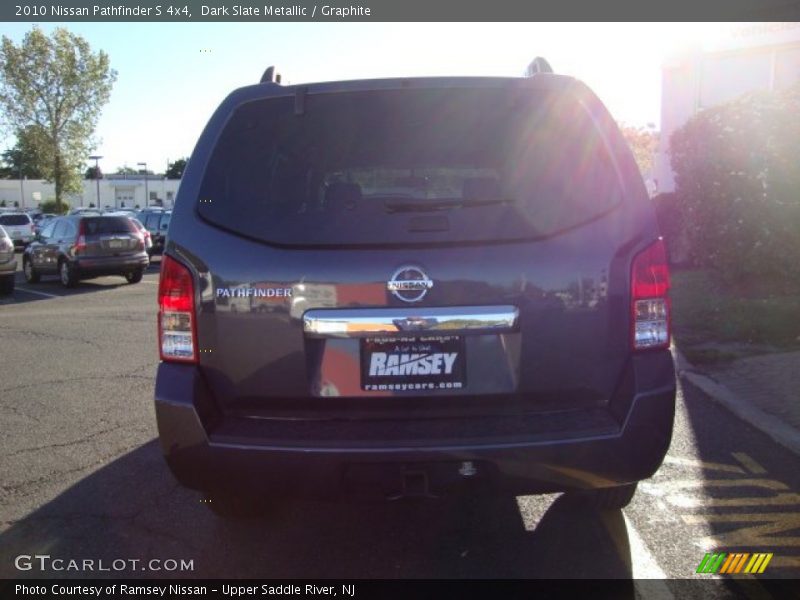 Dark Slate Metallic / Graphite 2010 Nissan Pathfinder S 4x4