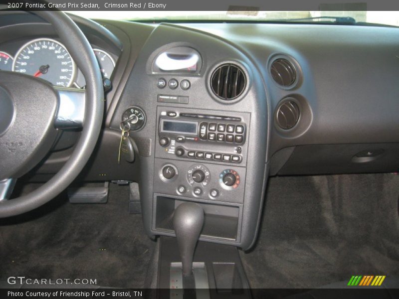 Crimson Red / Ebony 2007 Pontiac Grand Prix Sedan