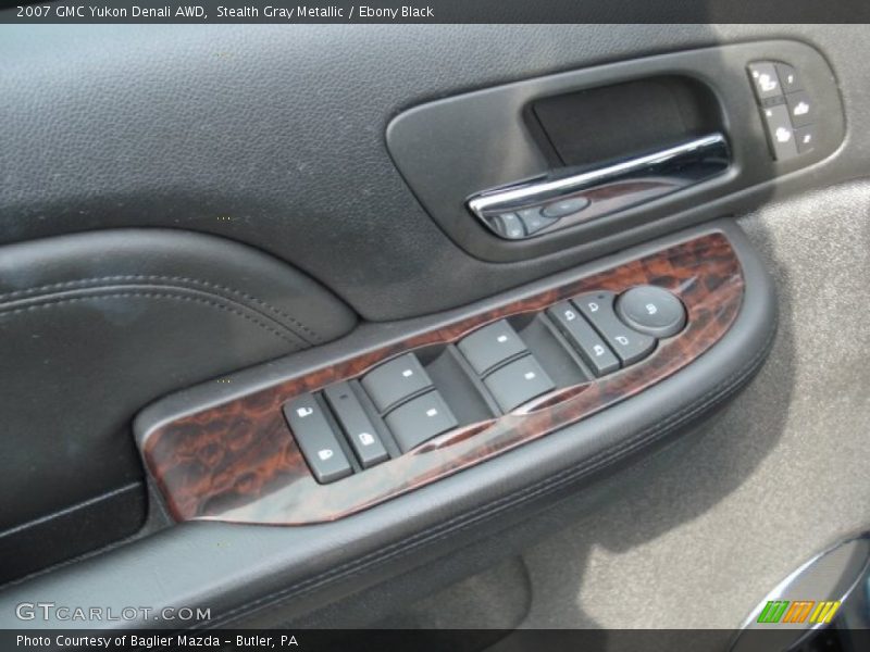 Stealth Gray Metallic / Ebony Black 2007 GMC Yukon Denali AWD