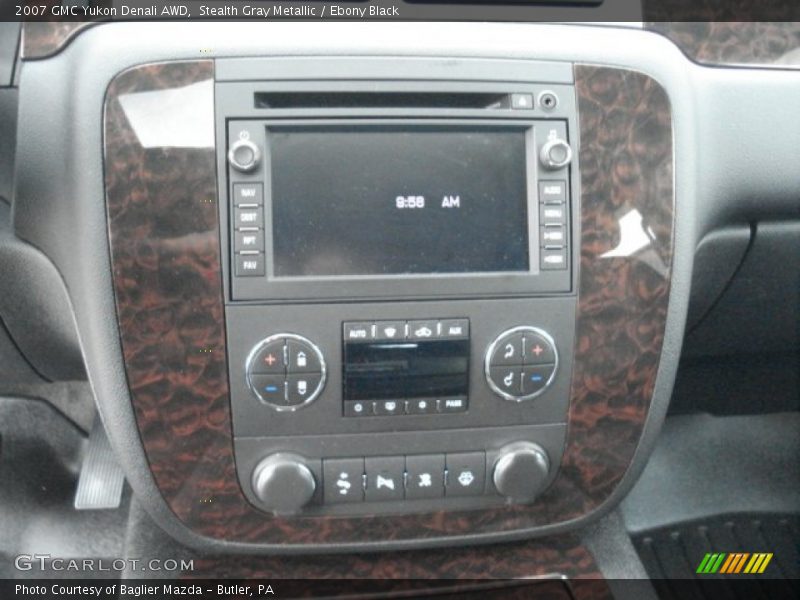 Stealth Gray Metallic / Ebony Black 2007 GMC Yukon Denali AWD