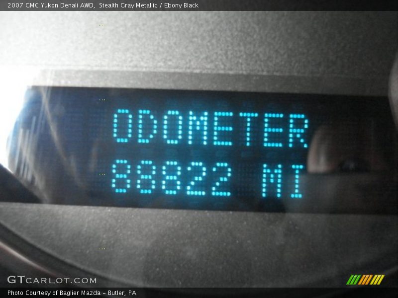 Stealth Gray Metallic / Ebony Black 2007 GMC Yukon Denali AWD