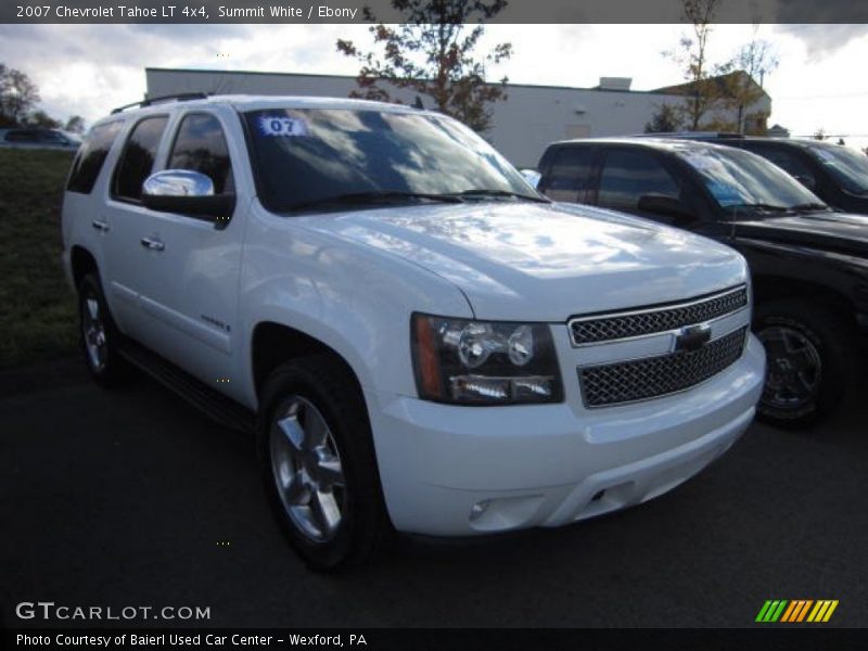 Summit White / Ebony 2007 Chevrolet Tahoe LT 4x4