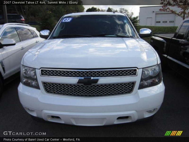 Summit White / Ebony 2007 Chevrolet Tahoe LT 4x4