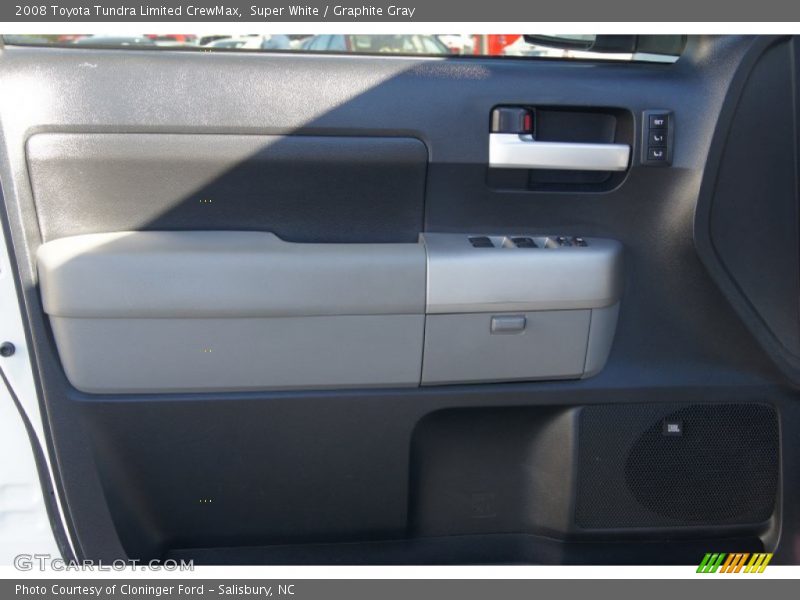 Super White / Graphite Gray 2008 Toyota Tundra Limited CrewMax