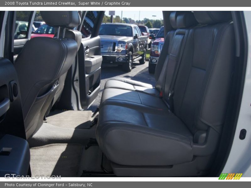 Super White / Graphite Gray 2008 Toyota Tundra Limited CrewMax