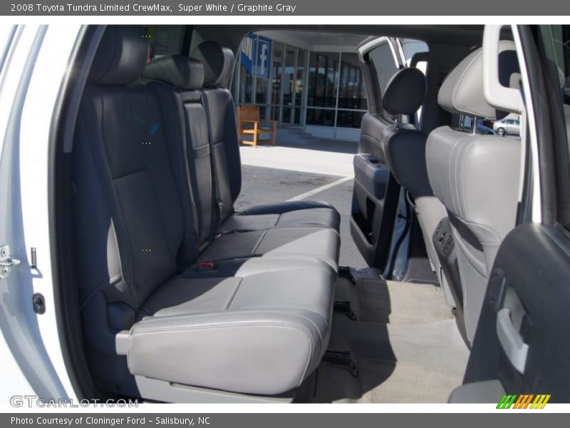 Super White / Graphite Gray 2008 Toyota Tundra Limited CrewMax