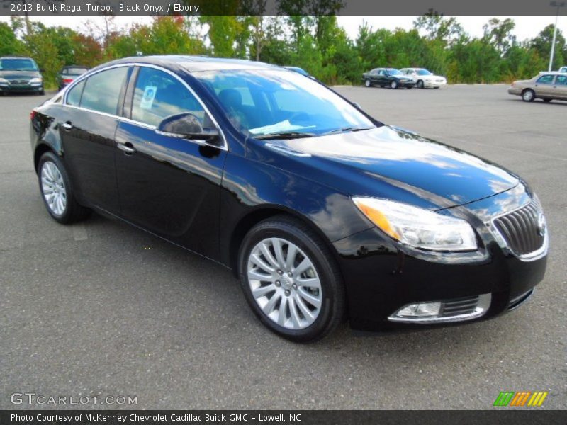 Black Onyx / Ebony 2013 Buick Regal Turbo