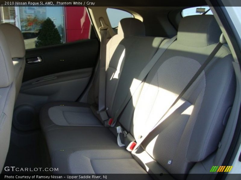 Phantom White / Gray 2010 Nissan Rogue SL AWD