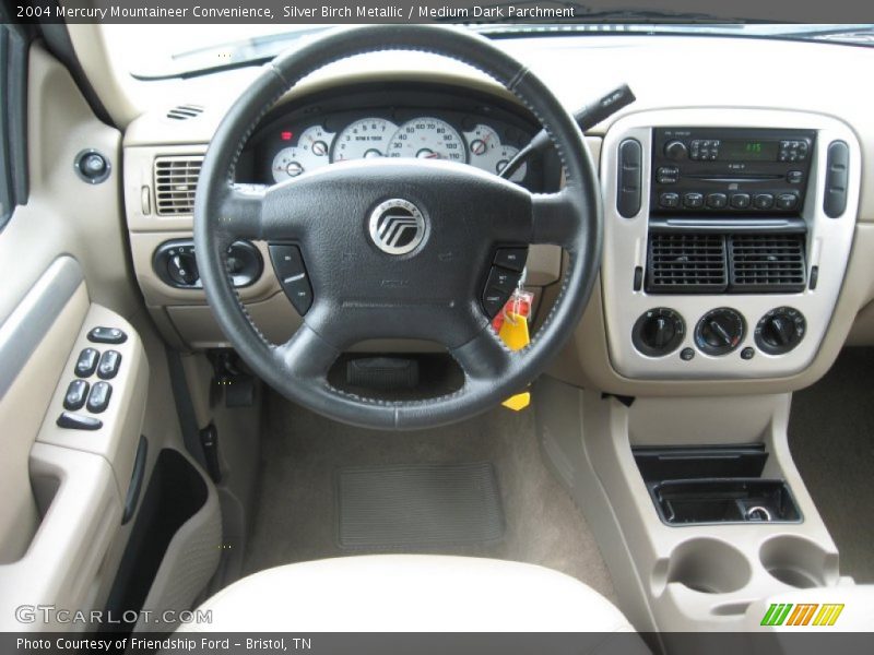 Silver Birch Metallic / Medium Dark Parchment 2004 Mercury Mountaineer Convenience