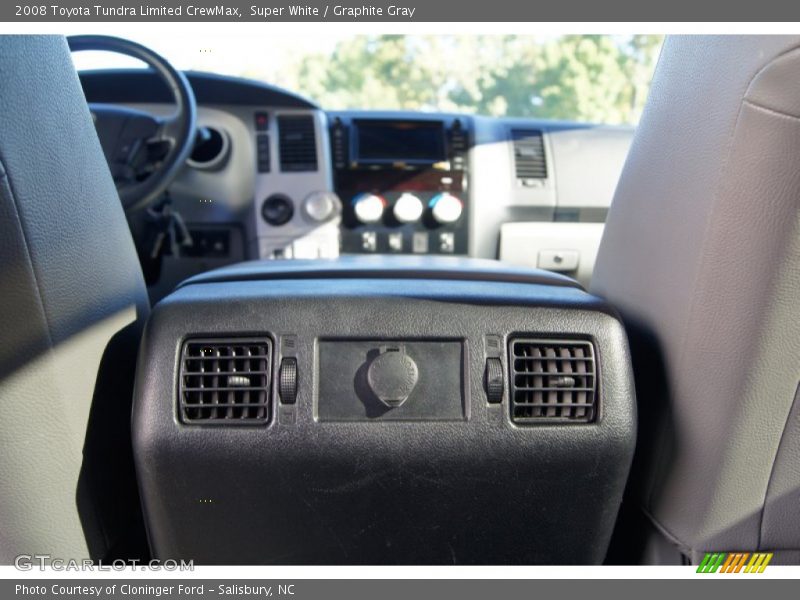 Super White / Graphite Gray 2008 Toyota Tundra Limited CrewMax