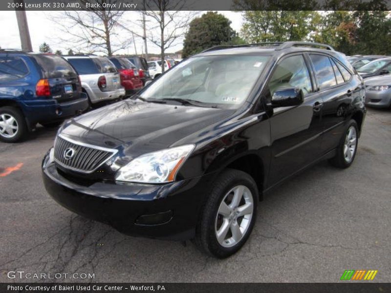 Black Onyx / Ivory 2004 Lexus RX 330 AWD