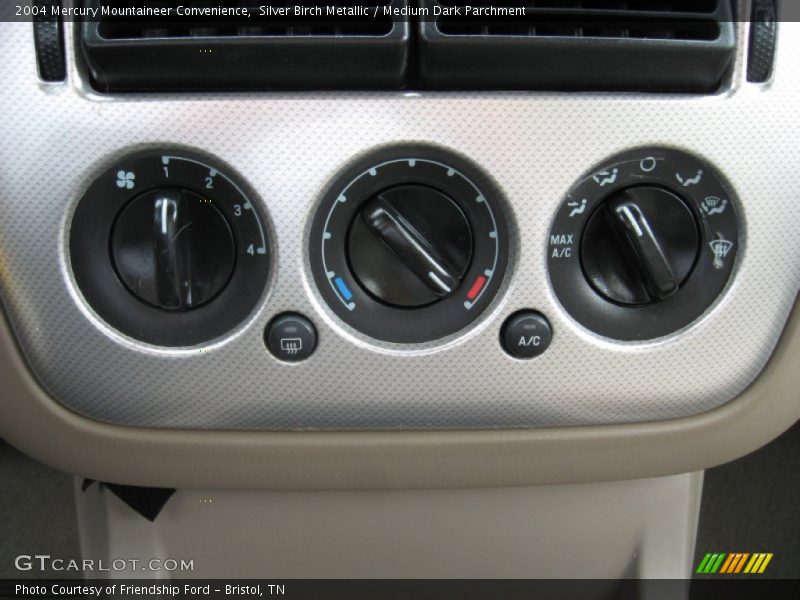 Silver Birch Metallic / Medium Dark Parchment 2004 Mercury Mountaineer Convenience