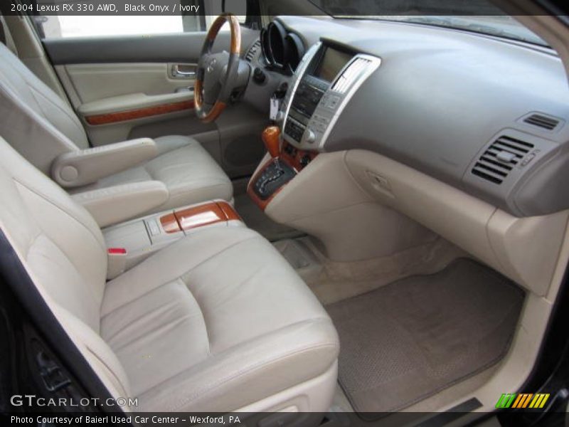 Black Onyx / Ivory 2004 Lexus RX 330 AWD