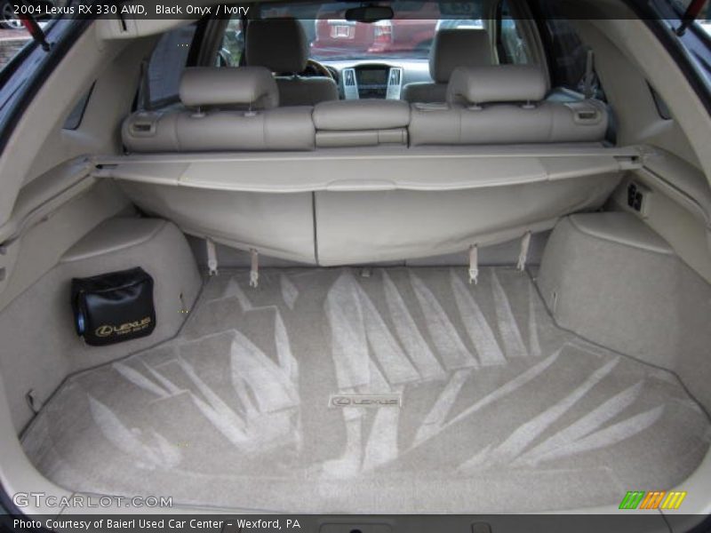 Black Onyx / Ivory 2004 Lexus RX 330 AWD