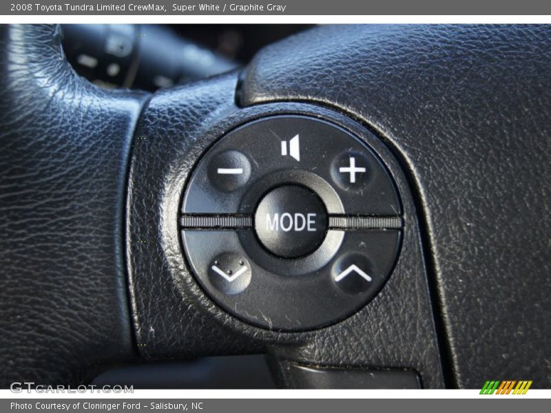 Super White / Graphite Gray 2008 Toyota Tundra Limited CrewMax