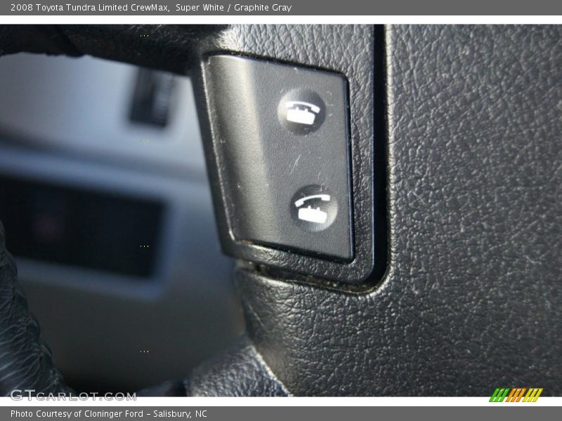 Super White / Graphite Gray 2008 Toyota Tundra Limited CrewMax