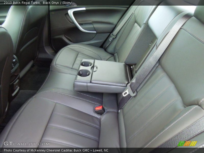 Rear Seat of 2013 Regal Turbo