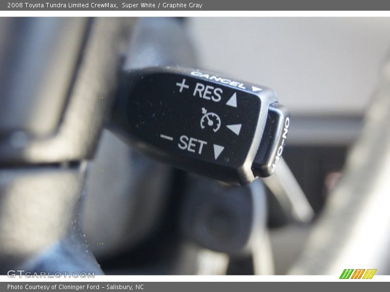 Super White / Graphite Gray 2008 Toyota Tundra Limited CrewMax