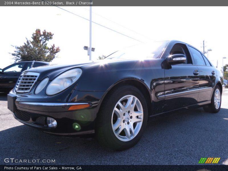 Black / Charcoal 2004 Mercedes-Benz E 320 Sedan