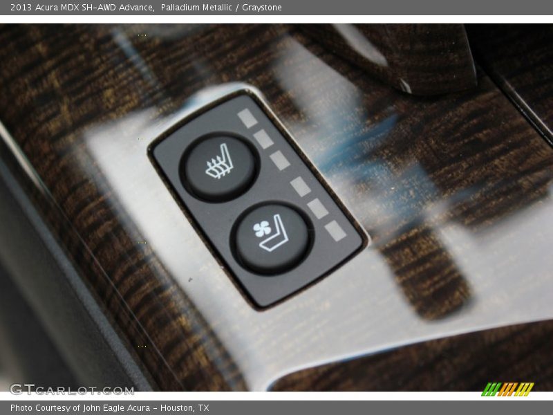 Controls of 2013 MDX SH-AWD Advance