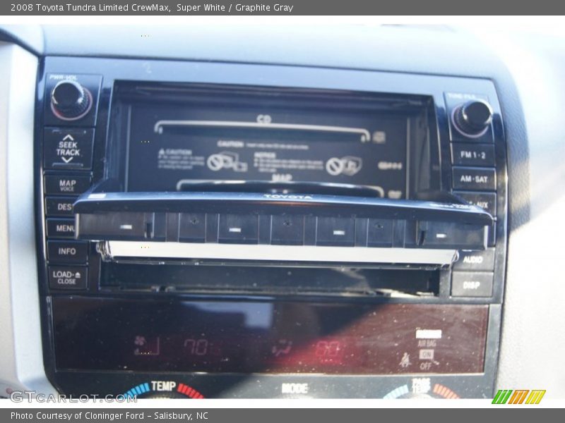 Super White / Graphite Gray 2008 Toyota Tundra Limited CrewMax