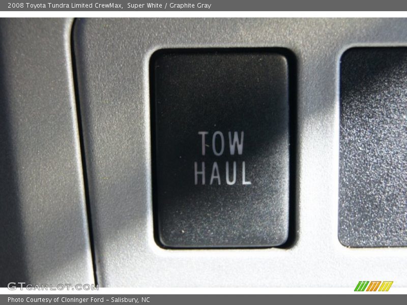 Super White / Graphite Gray 2008 Toyota Tundra Limited CrewMax